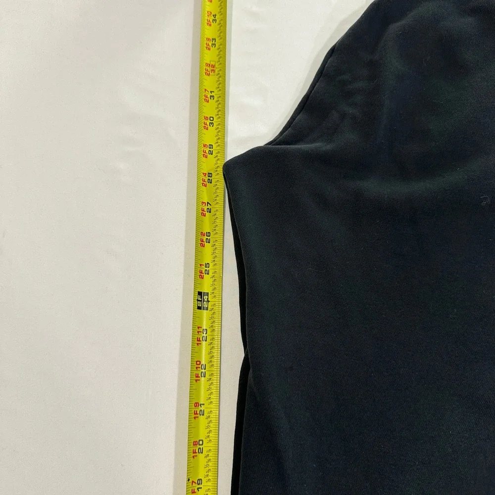Nike Fleece Jogger Sweatpants‎ Mens Small Black Embroidered Logo | Athleisure